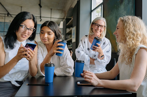 office-employees-bonding-with-coffee